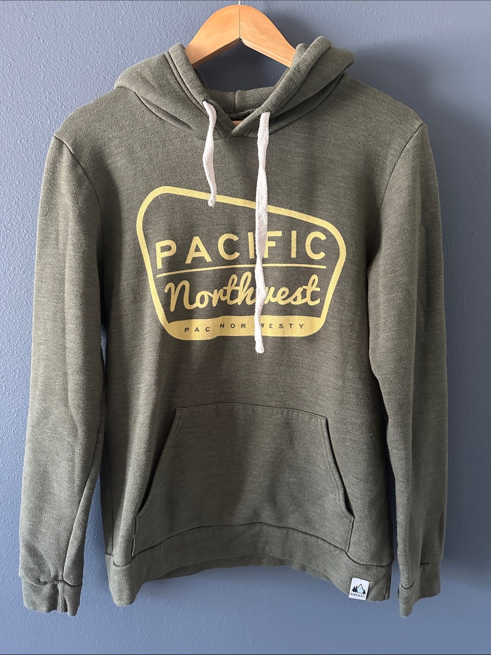 Pacific Northwest Olive Green Hoodie